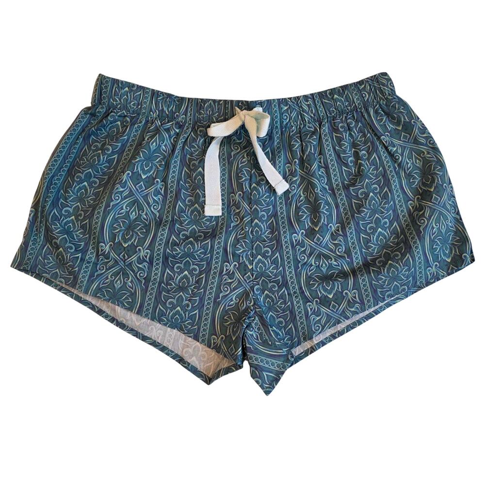 The‎ White Lotus HBO Floral Lounge Shorts Large NWOT